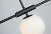 Lampa wisząca SANTANDER AZ4418 Azzardo CZARNA Z BIAŁYMI KULAMI - 5