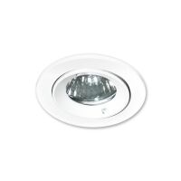 Oczko wpuszczone TITO  WHITE AZzardo AZ0815 okrągłe techniczne białe