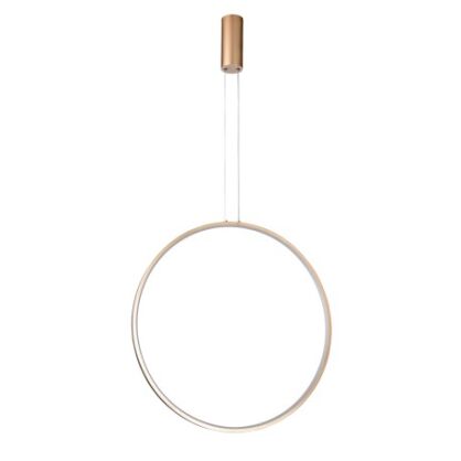 Lampa wisząca MASSIMA 60 BK ZŁOTA Azzardo AZ5256