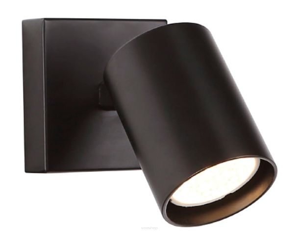 Kinkiet TOP I W0219 MAXlight CZARNY Nowoczesny  tuba GU10