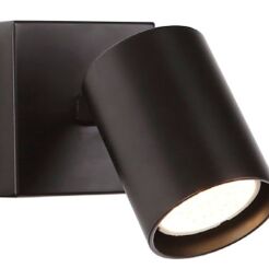 Kinkiet TOP I W0219 MAXlight CZARNY Nowoczesny  tuba GU10