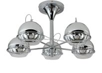 Lampa sufitowa VERONI LDC 1029-5 (CHR) Lumina Deco chrom 5x G9  - 3