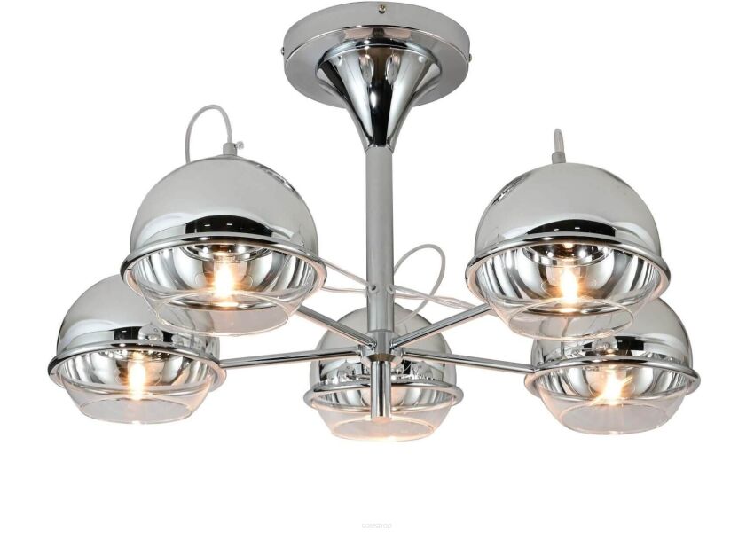 Lampa sufitowa VERONI LDC 1029-5 (CHR) Lumina Deco chrom 5x G9 