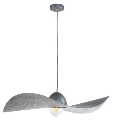 Lampa wisząca KAPELLO 32336 SIGMA kapelusz srebrny 76 cm