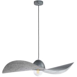 Lampa wisząca KAPELLO 32336 SIGMA kapelusz srebrny 76 cm