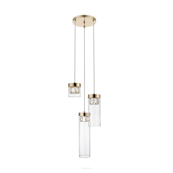 LAMPA WISZĄCA LAMPA WEWNĘTRZNA (WISZĄCA) ZUMA LINE GEM PENDANT P0389-03D-F7AC ZUMA LINE