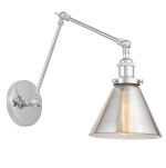 Kinkiet NUBI Lumina Deco LDW 6801-2 (CHR+GR) loftowy na wysięgniku chrom - 2