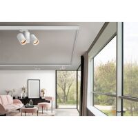 Reflektor do szyny 3F MEGARA 3 TRACK AZ4442 AZZARDO PODWÓJNY BIAŁY GU10