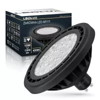Żarówka LED GU10 ES111 AR111 BLACK 15W = 140W 1500lm 4000K biała neutralna