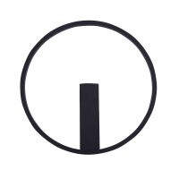 E82907-82 CORIT LAMPA SUFITOWA CZARNA/BLACK ZUMALINE