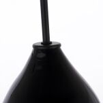 Lampa wisząca Kuala Lumpur - P01557BK pojedynczy zwis o opływowym kształcie kolor czarny - 3