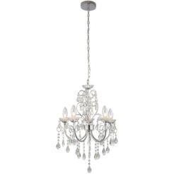 Lampa wisząca TABITHA kryształowy żyrandol ENDON LIGHTING 61384 