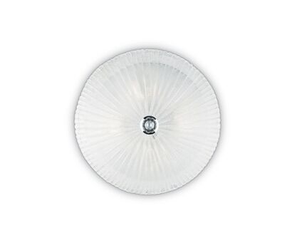 Plafon Shell PL6 008622 KLASYCZNY IP20 E27 Ideal Lux OPRAWA W STYLU KLASYCZNYM transparentna oprawa ze szkła