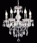 Żyrandol Whiz L.90690/5CLE Italux chrom styl pałacowy elegancki - 2