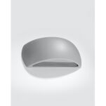 Kinkiet PONTIUS SL.0875 SOLLUX LIGHTING półokrągły ceramiczny szary - 4