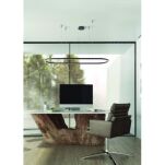 Lampa wisząca ELENA 120 DIMM BK czarna Azzardo AZ5055 - 2