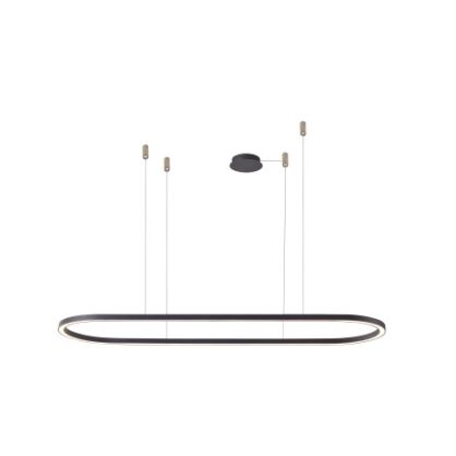 Lampa wisząca ELENA 120 DIMM BK czarna Azzardo AZ5055