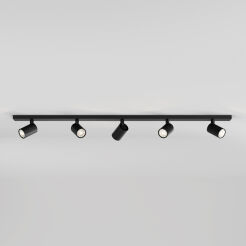 Listwa sufitowa Ascoli Five Bar 1286085 Astro Czarna 5 reflektorów 120 cm