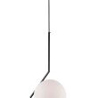 LAMPA WISZĄCA SORENTO LDP 1215-200 (BK) Lumina Deco kula nowoczesna - 5