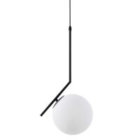 LAMPA WISZĄCA SORENTO LDP 1215-200 (BK) Lumina Deco kula nowoczesna