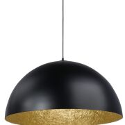 Lampa wisząca SFERA 35 SIGMA 30143 CZARNA ZŁOTA 35 CM