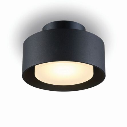 LAMPA SUFITOWA BRAKET/N 229 TECHNICZNA GU10 14,8 CM SZEROKOŚCI WYSOKOŚĆ 9,3 CM AKRYLOWY KLOSZ W ŚRODKU BIAŁA CZARNA LUB ZŁOTA
