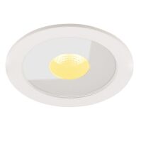 Oczko sufitowe PLAZMA H0089 MAXlight Wpuszczane BIAŁE wykończenie IP54 LED 13W 3000K
