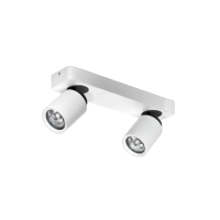 Reflektor Tomi 2  biały AZzardo  AZ0663  ruchome główki w kształcie tub listwa