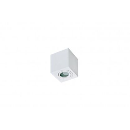 Lampa sufitowa techniczna Plafon Brant SQUARE AZ2822 IP44 AZzardo  oprawa w kolorze białym kostka