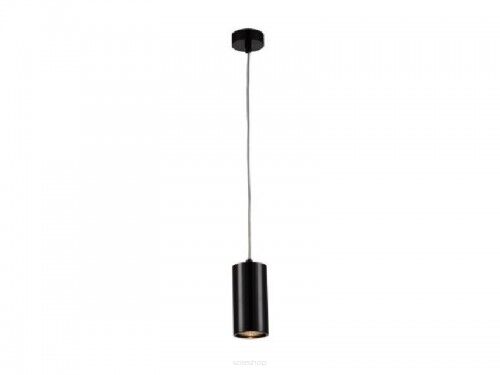 Lampa wisząca Kika S 85  Orlicki Design czarna tuba 8,5 cm wysokości źródło światła GU10 