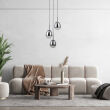 Lampa wisząca Meolo PND-40825-3-BK Italux - 2