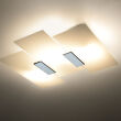 Lampa Szklany Plafon Na Sufit FABIANO Chrom SL.0198 Nowoczesna mleczne szkło - 2