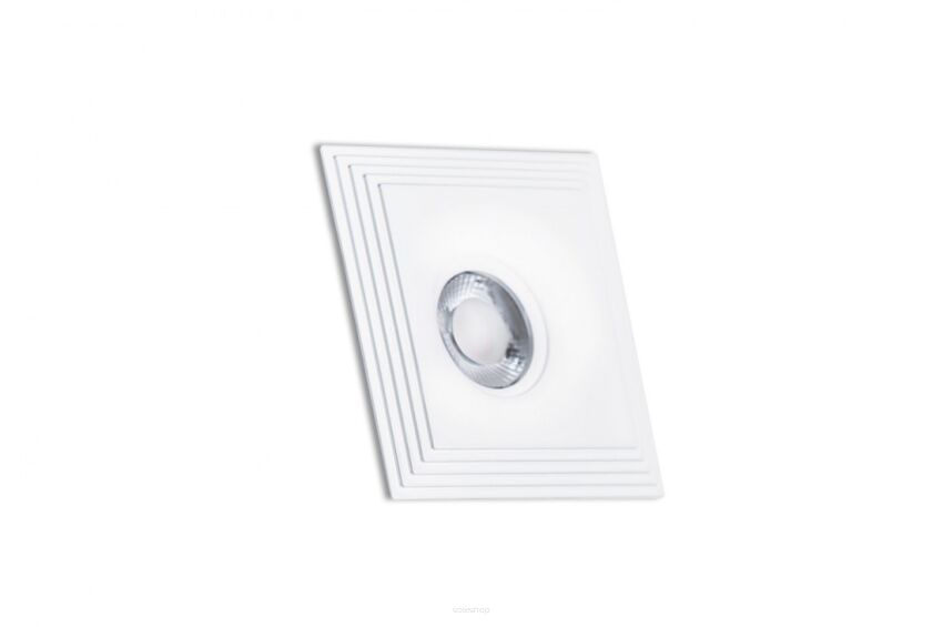 Lampa wpuszczana kwadratowa LUCIANO SQUARE AZ1472 biała