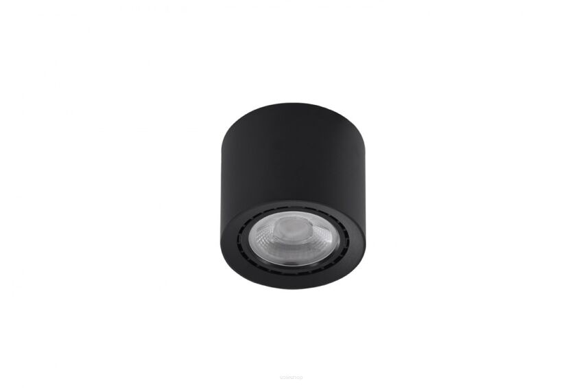 Lampa sufitowa natynkowa ECO ALIX v2 AZ4319 Azzardo tuba o wysokość 10 cm czarna