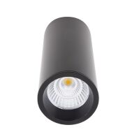 LAMPA SUFITOWA/PLAFON MAXLIGHT LONG CZARNY C0154 tuba nowoczesna techniczna 