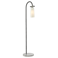 Lampa podłogowa BOW F01145BK Cosmo Light 150 cm klasyczna czarno-biała