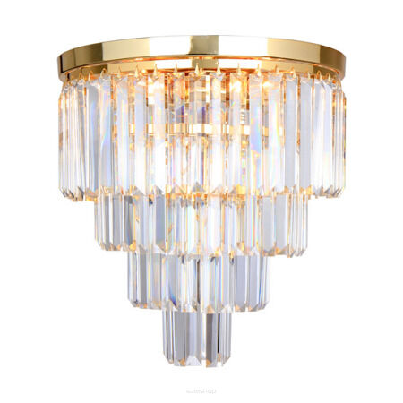 PLAFON LAMPA WEWNĘTRZNA (SUFITOWA) ZUMA LINE AMEDEO PENDANT FC17106/4+1 -GLD