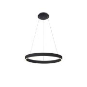 Lampa wisząca ANDREA 80 3000K DIMM (20W+50W) BK czarna Azzardo AZ5100
