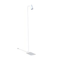 Lampa podłogowa Mono GU10 biała 120cm 7704