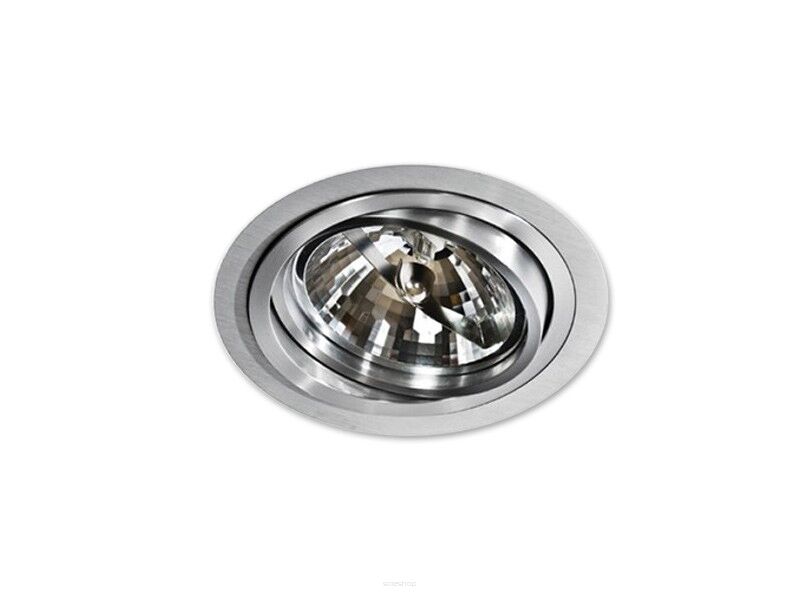 Lampa sufitowa wpuszczana techniczna aluminium Stan 1 Azzardo GM2111 ALU, AZ0860