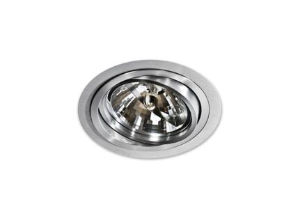 Lampa sufitowa wpuszczana techniczna aluminium Stan 1 Azzardo GM2111 ALU, AZ0860