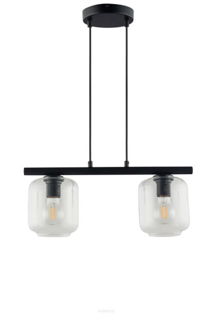 Lampa wisząca GLOSS 2 SIGMA 32250 transparentne klosze E27