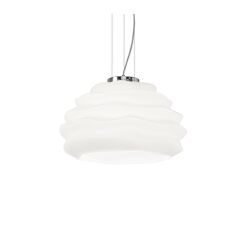 Lampa wisząca Karma SP1 Small 132389 NOWOCZESNY IP20 SZKŁO Ideal Lux oprawa wisząca w kolorze białym 