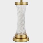 Lampa stołowa VILLANOVA LDT 302 (MD+BK) Lumina Deco Glamour 68 cm czarny abażur - 3