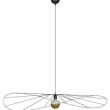 Lampa wisząca ESKOLA TH.012CZ Sollux Lighting druciana loftowa 140cm - 5