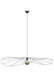 Lampa wisząca ESKOLA TH.012CZ Sollux Lighting druciana loftowa 140cm - 5