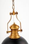 LAMPA WISZĄCA ETTORE LDP 710 (BK+MD) Lumina Deco loft industrialna - 3