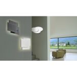 Lampa ścienna kinkiet CLOVER OVAL AZ2997 czarny Azzardo - 2