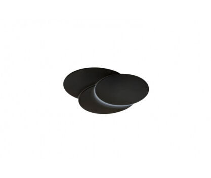 Lampa ścienna kinkiet CLOVER OVAL AZ2997 czarny Azzardo