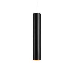 Lampa wisząca RUBEN 107879 Markslojd Pojedyncza tuba w kolorze czarnym wys. 40cm śr. 7cm GU10